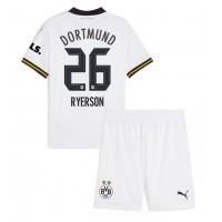 Borussia Dortmund Julian Ryerson #26 Fußballbekleidung 3rd trikot Kinder 2024-25 Kurzarm (+ kurze hosen)